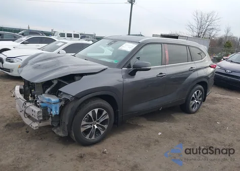 2023 Toyota Highlander Xle from USA, damaged, VIN 5TDKDRBH2PS504917